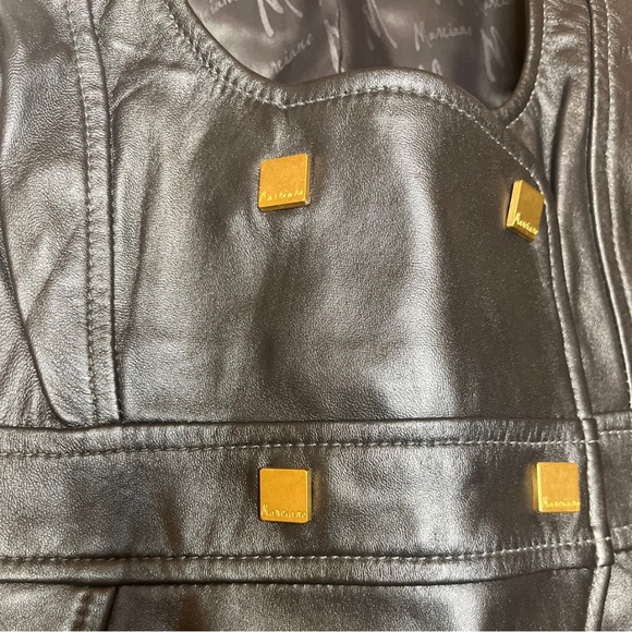 Vintage Marciano Leather Vest - Picture 3 of 4